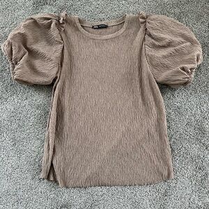 Zara Puff Sleeve Tee